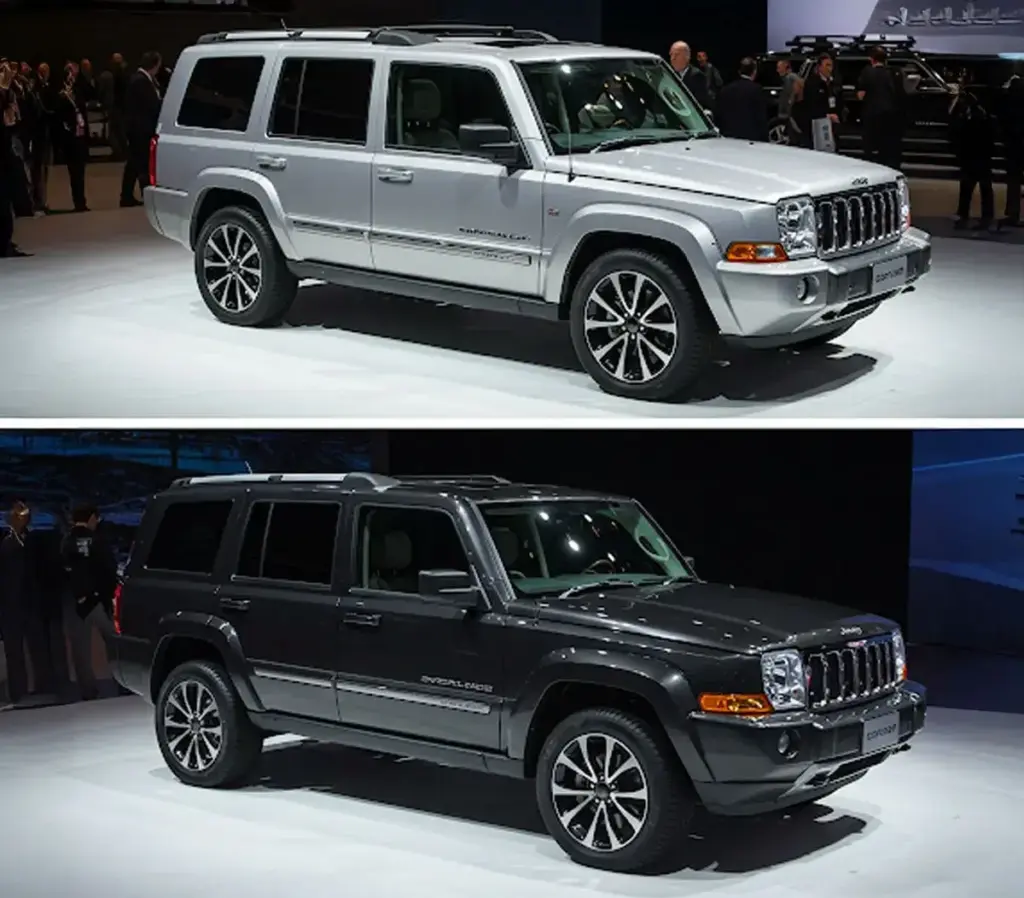 JeepコマンダーのLimited、Overlandのイメージ写真